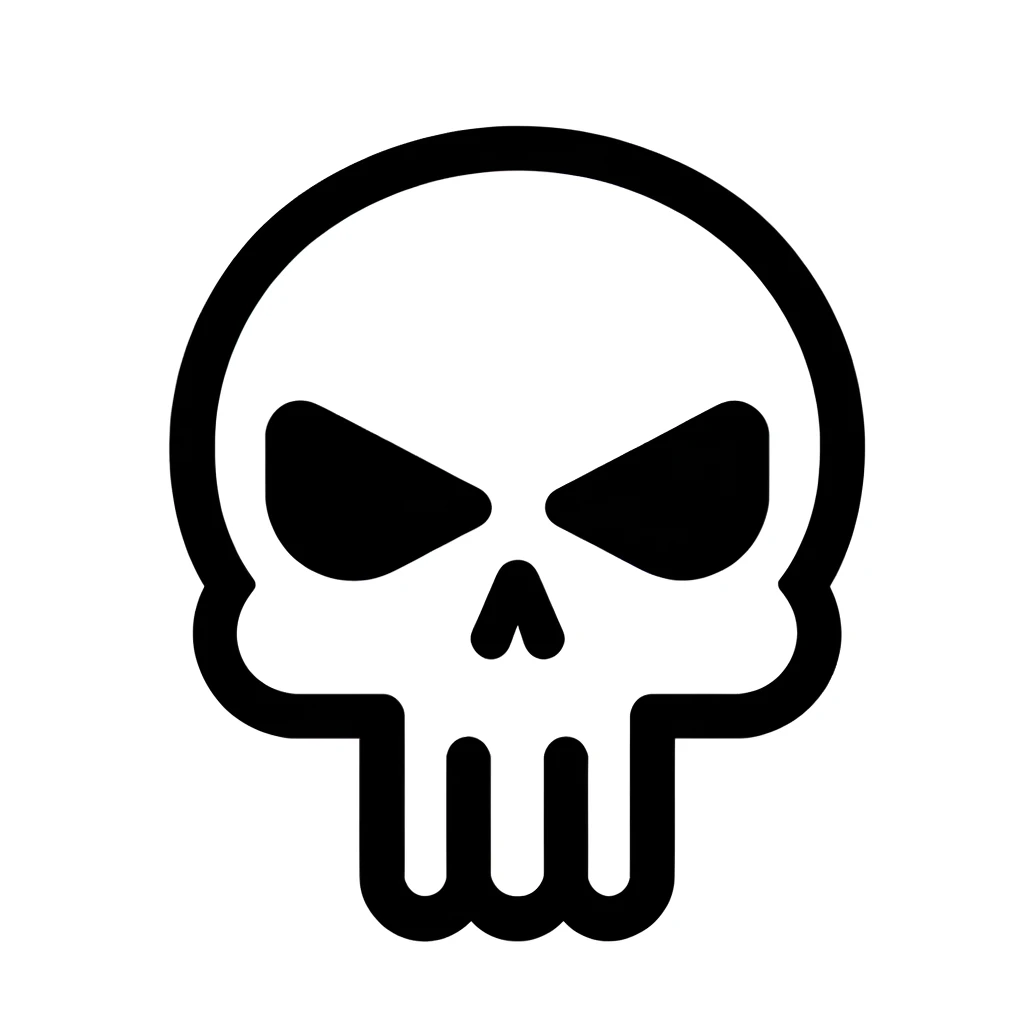 Baby Punisher Skull Emoji