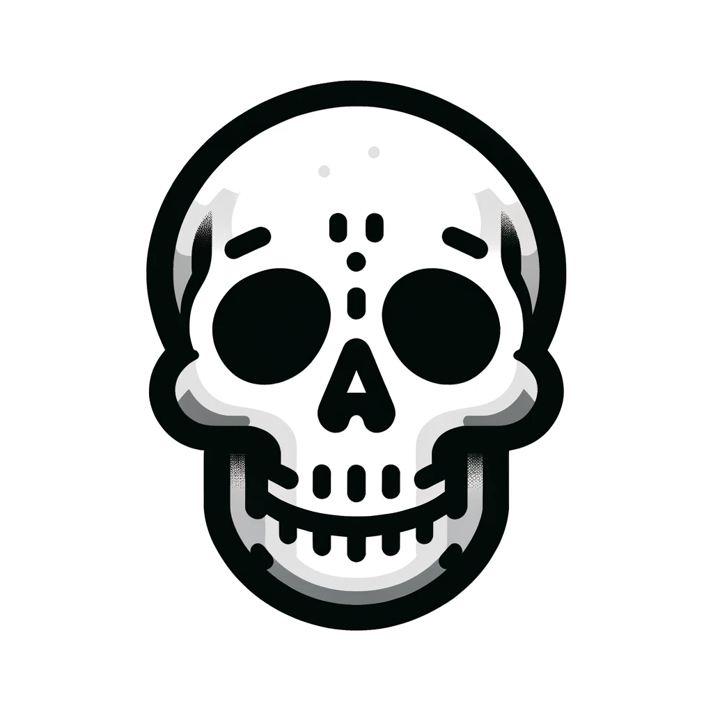 Death Skull Emoji